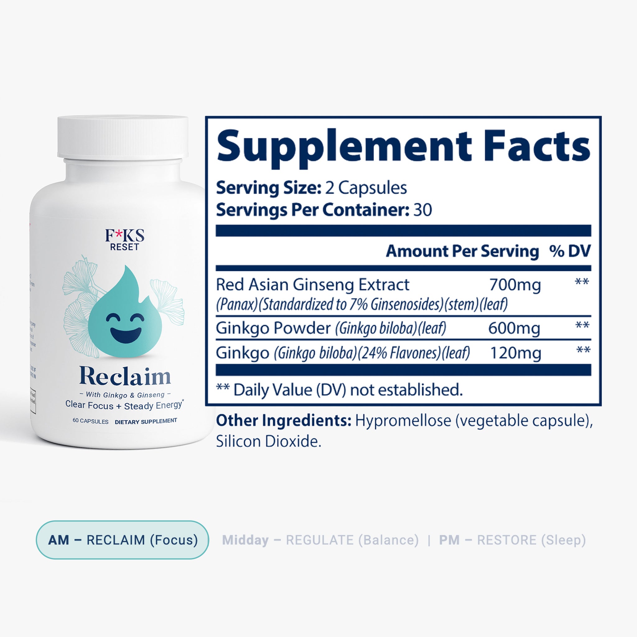 Reclaim | Clear Focus + Steady Energy